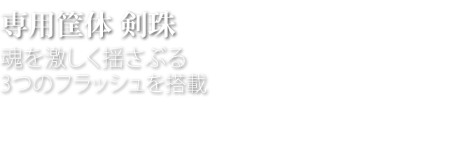 専用筐体「剣珠」